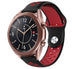 Bracelet sport Samsung Galaxy Watch 3 41mm (noir/rouge)