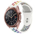 Bracelet sport Samsung Galaxy Watch 3 41mm (blanc/multicolore)