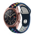 Bracelet sport Samsung Galaxy Watch 3 41mm (bleu foncé/coloré)