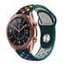 Bracelet sport Samsung Galaxy Watch 3 41mm (vert pin/coloré)