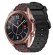 Bracelet sport á boucle Samsung Galaxy Watch 3 41mm (noir/rouge)