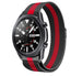 Bracelet Milanais Samsung Galaxy Watch 3 45mm (noir/rouge)