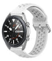 Bracelet silicone avec trous Samsung Galaxy Watch 3 45mm (blanc)