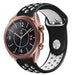 Bracelet sport Samsung Galaxy Watch 3 41mm (noir/blanc)