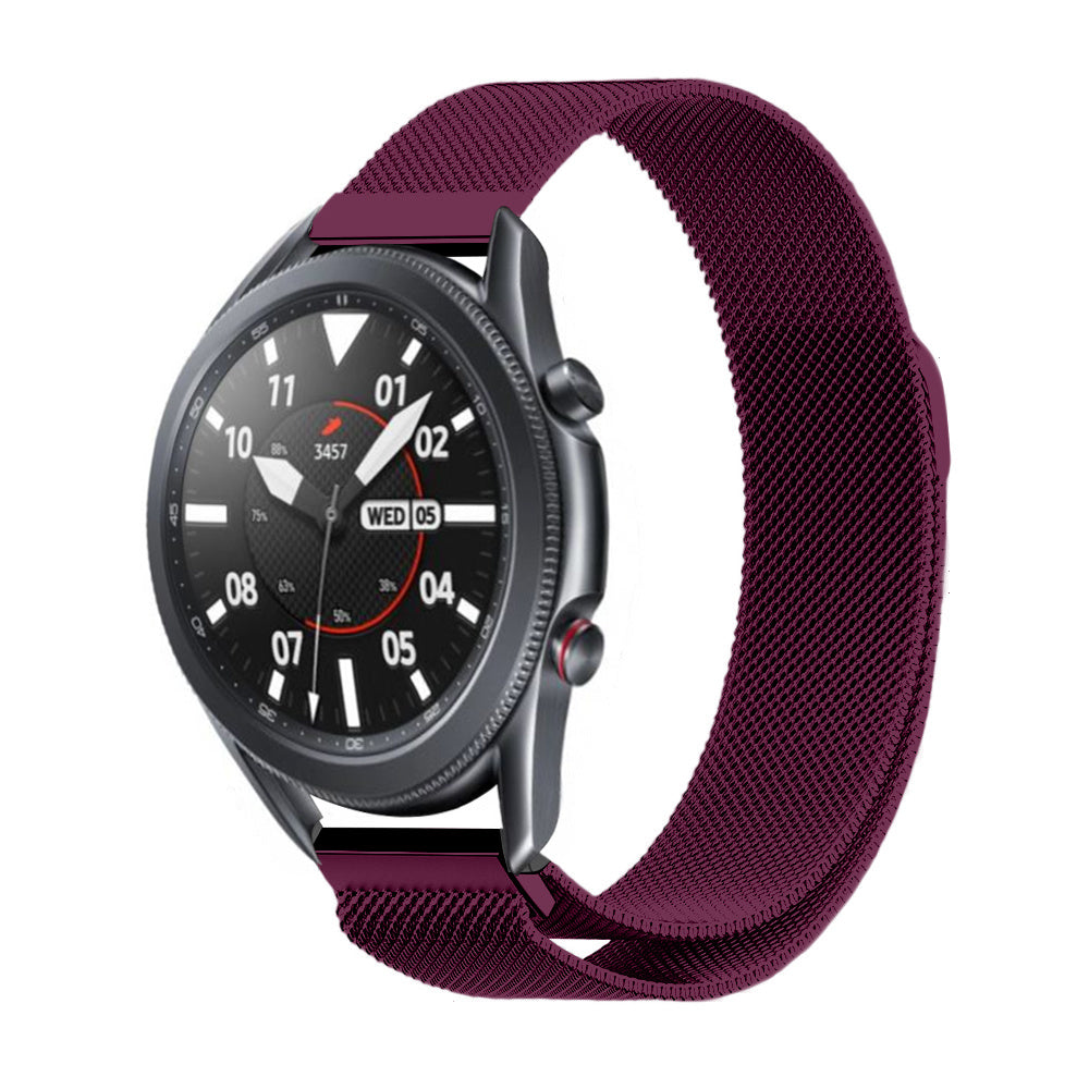 Bracelet milanais Samsung Galaxy Watch 3 45mm (violet)