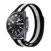 Bracelet milanais Samsung Galaxy Watch 3 45mm (noir/blanc)