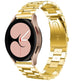 Bracelet acier Samsung Galaxy Watch 4 (or)