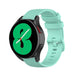 Bracelet silicone luxe Samsung Galaxy Watch 4 40mm (aqua)