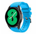 Bracelet silicone Samsung Galaxy Watch 4 44mm (bleu clair)