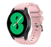 Bracelet silicone Samsung Galaxy Watch 4 44mm (rose)