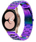 Bracelet acier Samsung Galaxy Watch 4 - 44mm (arc-en-ciel)