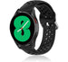 Bracelet silicone avec trous Samsung Galaxy Watch 4 - 44mm (noir)