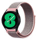 Bracelet nylon Samsung Galaxy Watch 4 44mm (rose sable)