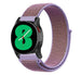 Bracelet nylon Samsung Galaxy Watch 4 44mm (lilas)