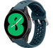 Bracelet silicone Samsung Galaxy Watch 4 - 44mm (vert roche)