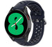 Bracelet silicone perforé Galaxy Watch 4 - 44mm (bleu foncé)