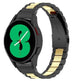 Samsung Galaxy Watch 4 44mm Steel Link Strap (Black/Gold)