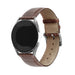 Bracelet cuir motif crocodile Samsung Galaxy Watch 4 - 44mm (marron)