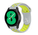 Bracelet sport Samsung Galaxy Watch 4 44mm (gris / jaune)