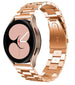 Bracelet acier Samsung Galaxy Watch 4 - 44mm (or rose)