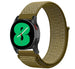 Bracelet nylon Samsung Galaxy Watch 4 44mm (olive)