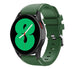 Bracelet silicone Samsung Galaxy Watch 4 44mm (vert armée)