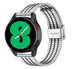 Samsung Galaxy Watch 4 44mm Fine Steel Strap (Silver/Black)