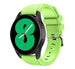 Bracelet silicone Samsung Galaxy Watch 4 44mm (vert clair)
