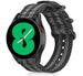 Samsung Galaxy Watch 4 44mm Nylon Strap with Buckle (Black/Grey)