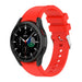 Bracelet silicone Samsung Galaxy Watch 4 Classic 42mm (rouge vif)