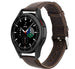 Bracelet cuir Samsung Galaxy Watch 4 Classic 42mm (marron foncé)