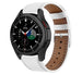 Bracelet cuir Samsung Galaxy Watch 4 Classic 42mm (blanc)