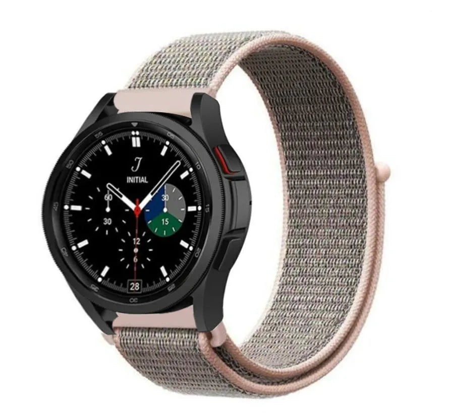 Nylon Strap, on a watch, 3/4 front view