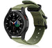 Bracelet nylon boucle Samsung Galaxy Watch 4 Classic 42mm (vert)