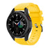 Bracelet silicone Samsung Galaxy Watch 4 Classic 42mm (jaune)