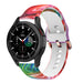 Bracelet silicone coloré Samsung Galaxy Watch 4 Classic 46mm