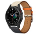 Samsung Galaxy Watch 4 Classic 46mm Leather Strap (White/Dark Blue)