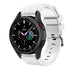 Bracelet silicone Samsung Galaxy Watch 4 Classic 46mm (blanc)