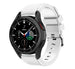 Bracelet silicone Samsung Galaxy Watch 4 Classic 46mm (blanc)