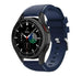 Bracelet silicone Samsung Galaxy Watch 4 Classic 46mm (bleu foncé)