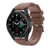 Bracelet silicone Samsung Galaxy Watch 4 Classic 46mm (marron café)