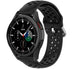 Bracelet silicone perforé Samsung Galaxy Watch 4 Classic 46mm (noir)