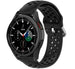 Bracelet silicone perforé Samsung Galaxy Watch 4 Classic 46mm (noir)