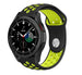 Bracelet sport Samsung Galaxy Watch 4 Classic 46mm (noir/jaune)