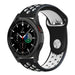 Bracelet sport Samsung Galaxy Watch 4 Classic 46mm (noir/blanc)