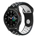 Bracelet sport Samsung Galaxy Watch 4 Classic 46mm (noir/blanc)