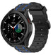 Bracelet boucle sport Samsung Galaxy Watch 4 classic 46mm (noir/bleu)