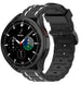 Bracelet boucle sport Samsung Galaxy Watch 4 classic 46mm (noir/blanc)