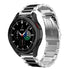 Bracelet acier Samsung Galaxy Watch 4 Classic (argent/noir)