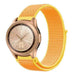 Bracelet nylon Samsung Galaxy Watch 42mm (jaune clair)